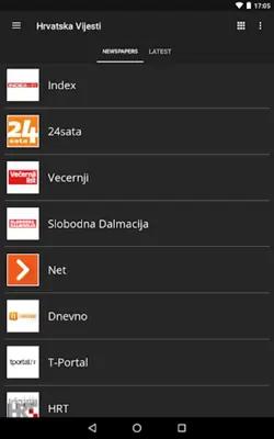 Croatia News (Hrvatska) android App screenshot 9