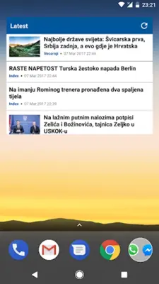 Croatia News (Hrvatska) android App screenshot 17